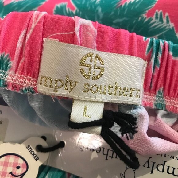 NWT Simply Southerthern palm tree top - Picture 4 of 5